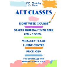 Art Classes - 8-Week Course Starting 24th April