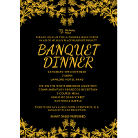 Fundraising Banquet Dinner in Aid of McAuley Place Beaufort Project