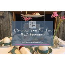 Afternoon Tea for Two with Prosecco At The Concent Tea Rooms